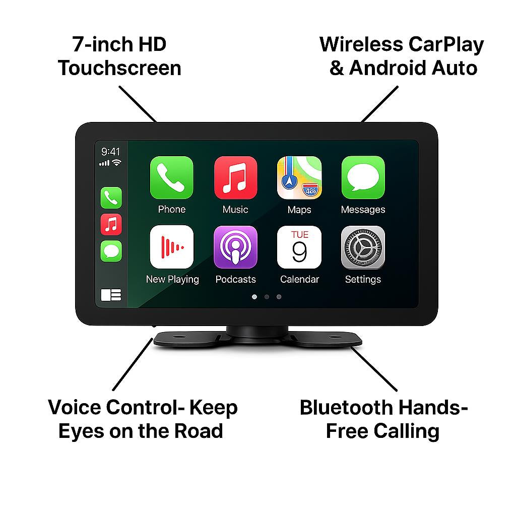 CarPlay Pro — Wireless Apple CarPlay & Android Auto Screen